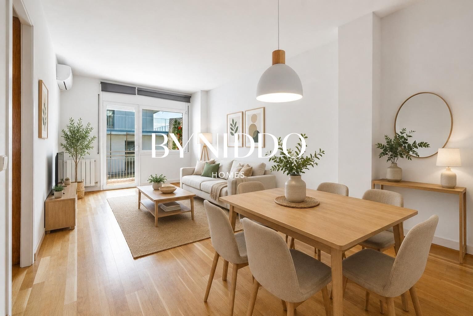 Piso de 4 habitaciones reformado en el centro